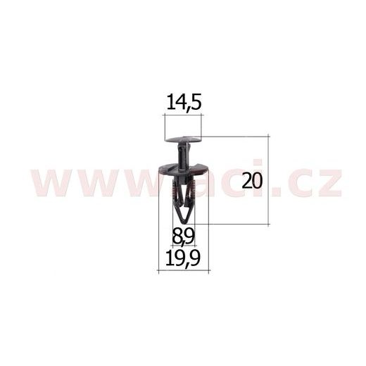 PLASTOVÝ NÝTEK (SADA 5 KS)