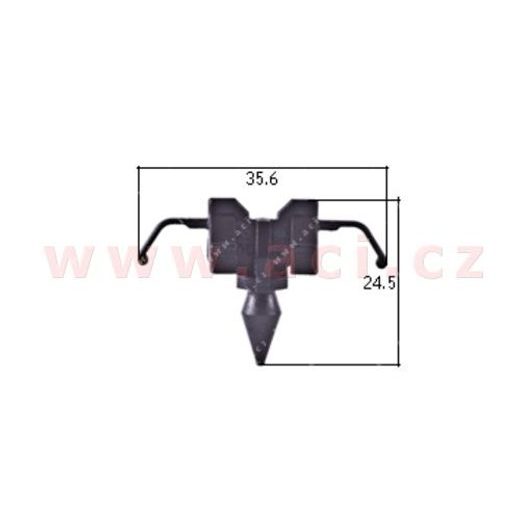 PLASTOVÁ PŘÍCHYTKA (SADA 5 KS)