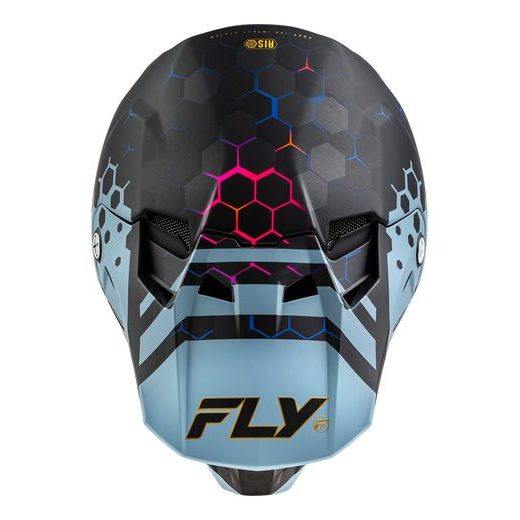 PRILBA FORMULA CC TEKTONIC, FLY RACING (ČERNÁ/ŠEDÁ)
