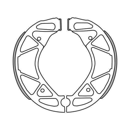 BRZDOVÉ OBLOŽENIE (ŠTANDARDNÉ MATERIÁL) NEWFREN (2 KS V BALENIE)