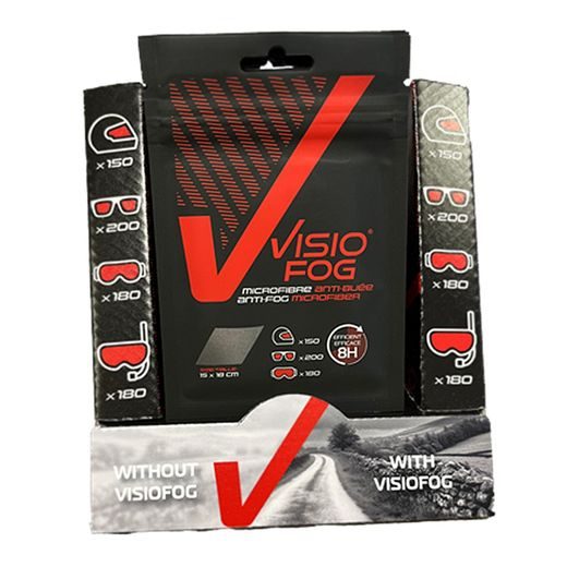 VISIOFOG HADŘÍK Z MIKROVLÁKNA PROTI ZAHMLIEVANIE HĽADÍ A OKULIAROV - 20KS - OBCHODNÉ BALENIE