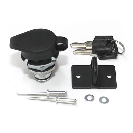 KIMPEX CAM LOCK ADVENTURE TRUNK, LOCKER + KEYS