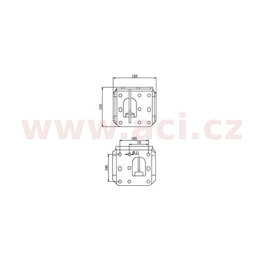KOLEČKO OPĚRNÉ AUTOMAT. KNOTT ATK60V-B 200X50, 500 KG ORIGINÁL