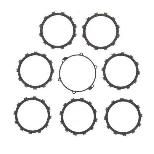 FRICTION PLATES KIT WITH CLUTCH COVER GASKET ATHENA P40230009