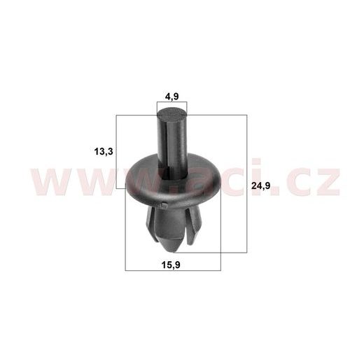 PLASTOVÝ NÝTEK (SADA 10 KS)