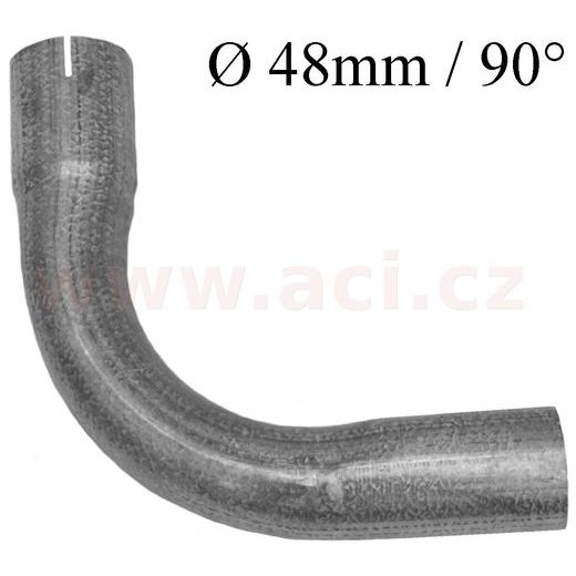 UNIVERZÁLNÍ KOLENO VÝFUKU P8445 PRŮMĚR 48/90 FENNO