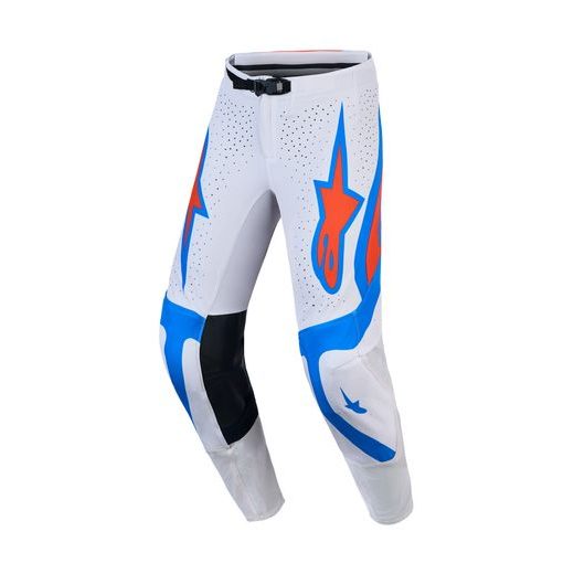 NOHAVICE SUPERTECH VESTA, ALPINESTARS (SVETLE ŠEDÁ/ČERVENÁ/MODRÁ) 2027