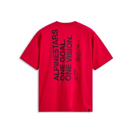 TRIKO ONE OVERSIZED CSF, ALPINESTARS (ČERVENÁ)
