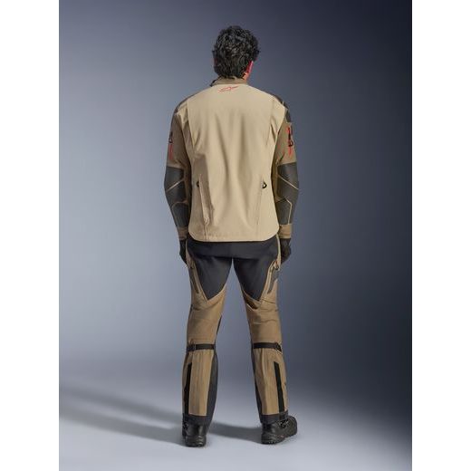 BUNDA NAZCA 3L GORE-TEX PRE, ALPINESTARS (SVETLE HNĚDÁ/PÍSKOVÁ/ORANŽOVÁ/ČERNÁ) 2026