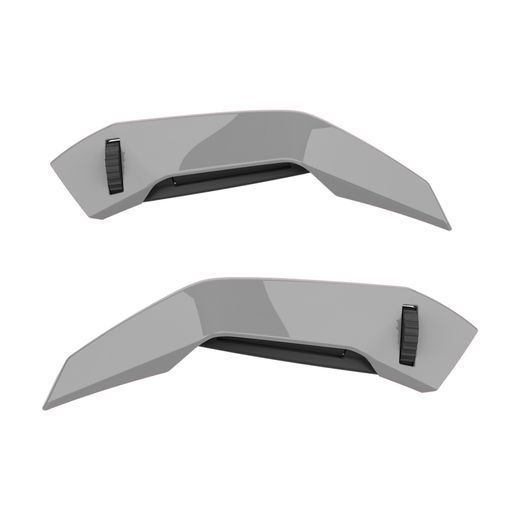 VRCHNÝ KRYT VENTILÁCIA PRE PRILBU CONNOR, AIROH (CEMENTOVĚ ŠEDÝ LESKLÝ)