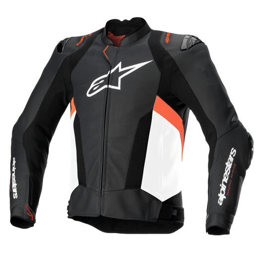 BUNDA MISSILE 3 AIRFLOW, ALPINESTARS (ČERNÁ/BÍLÁ/ČERVENÁ FLUO) 2026