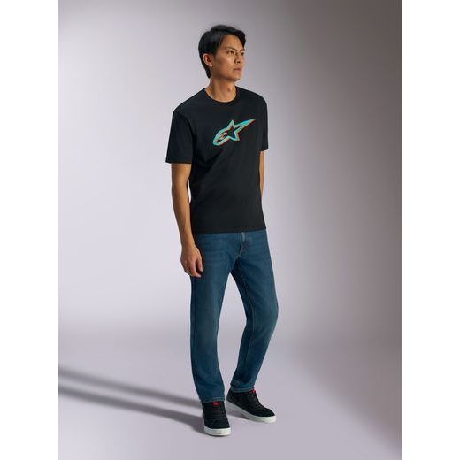 TRIKO AGELESS SHADOW CSF, ALPINESTARS (ČERNÁ/TYRKYSOVÁ)