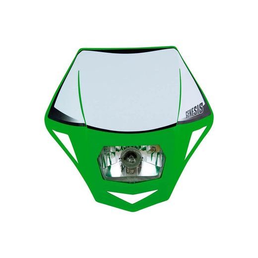 UNI PREDNÉ MASKA VRÁTANE SVETLÁ GENESIS, RTECH (ZELENÁ)