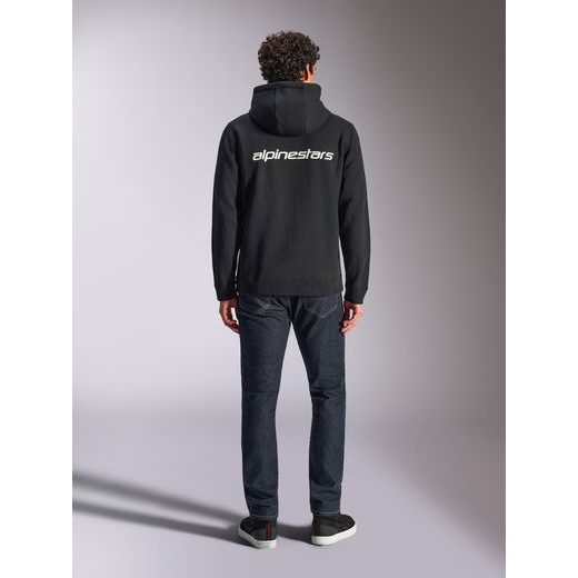 MIKINA TRANSVERSE HOODIE, ALPINESTARS (ČIERNA)