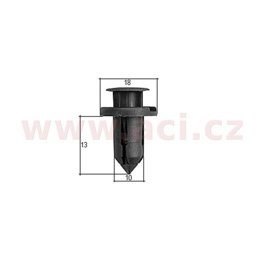 PLASTOVÝ NÝTEK (SADA 10 KS)