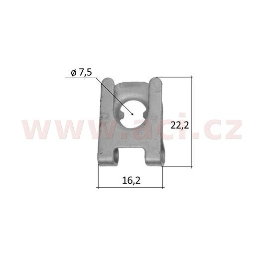 KOVOVÁ PŘÍCHYTKA (SADA 5 KS)