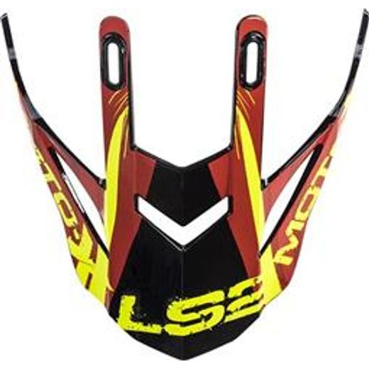 LS2 MX437 PEAK GATOR RED