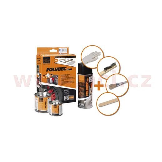 FOLIATEC DVOJZLOŽKOVÁ FARBA NA BRZDOVEJ STRMENE ZELENÁ (SADA NA APLIKÁCIU)