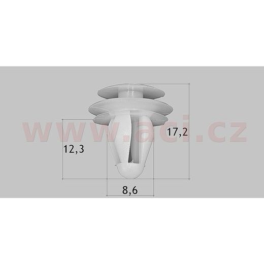 PLASTOVÁ PŘÍCHYTKA (SADA 10 KS)