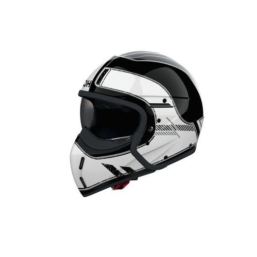 PRILBA J110 RASTER, AIROH (BIELA LESKLÁ) 2026