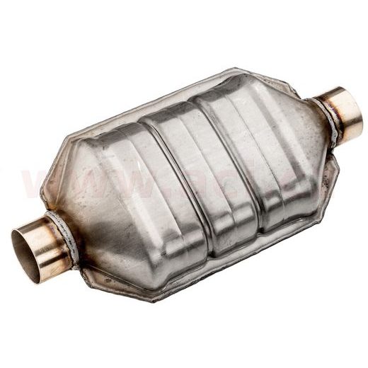 KATALYZÁTOR BENZÍN EURO 5 2000-3000CCM, DÉLKA 430MM, VNĚJŠÍ PRŮMĚR 55/60 MM, PLOCHÝ, ASSO