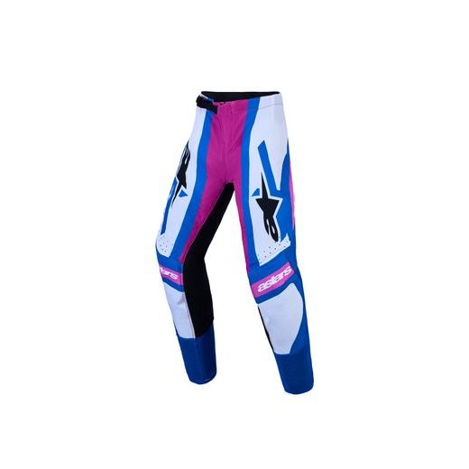 NOHAVICE SUPERTECH MAVEN YOUTH, ALPINESTARS, DETSKÉ (BÍLÁ/MODRÁ/GRADIENT/FIALOVÁ) 2027