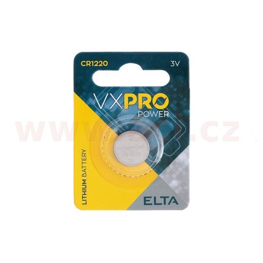 BATERIE LITHIOVÁ CR1220, 3 V VXPRO