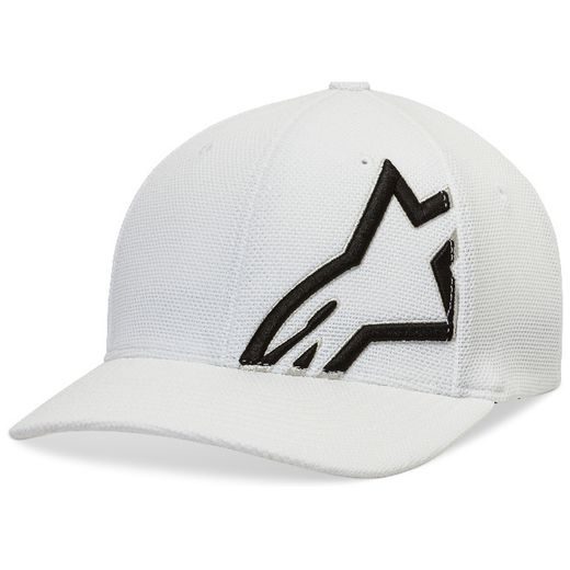 ŠILTOVKA CORP SHIFT MOCK MESH HAT, ALPINESTARS (BÍLÁ/ČERNÁ)