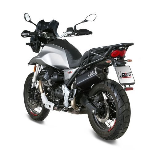 KONCOVKA VÝFUKU MIVV SPEED EDGE M.013.LRB ČIERNA NEREZOVÁ OCEĽ