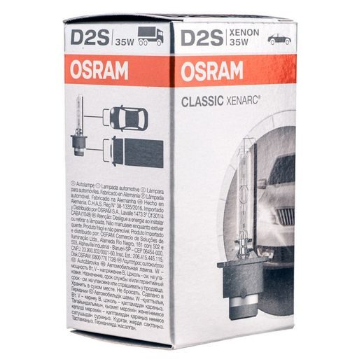 D2S - VÝBOJKA XENON 12/24V 35W OSRAM CLASSIC XENARC