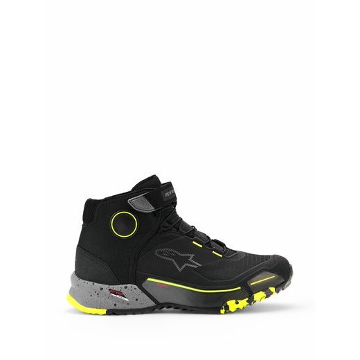 TOPÁNKY CR-X DRYSTAR, ALPINESTARS (ČERNÁ/TMAVĚ ŠEDÁ/ŽLUTÁ FLUO) 2026