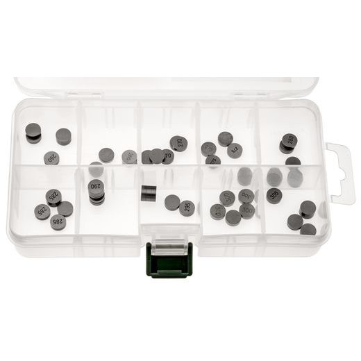 SADA VENTILOVÝCH PODLOŽIEK SUZUKI (PRIEMER 9,5 MM, 50 KS), TOURMAX