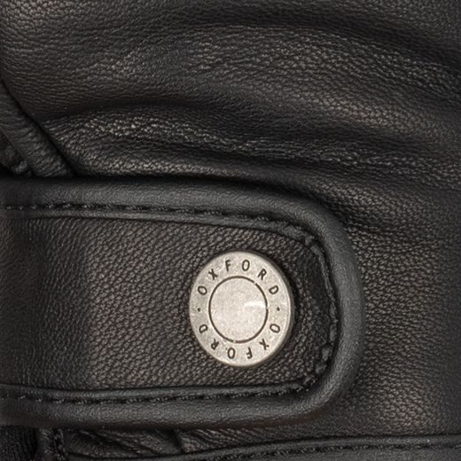 RUKAVICE HENLOW, OXFORD (ČIERNA)