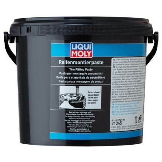 LIQUI MOLY ČIERNA PASTA PRE MONTÁŽ PNEUMATÍK, 5 KG