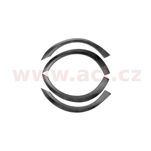 SADA PLASTOVÝCH LEMŮ BLATNÍKŮ (KOMBI) 4 KS