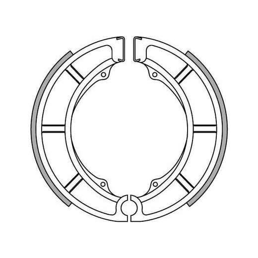 BRZDOVÉ OBLOŽENIE (ŠTANDARDNÉ MATERIÁL) NEWFREN (2 KS V BALENIE)
