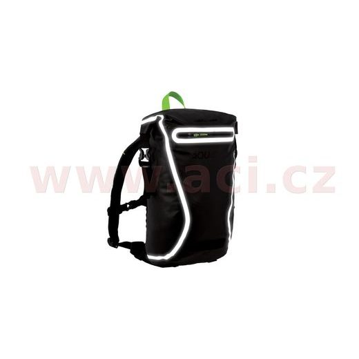 VODOTESNÝ BATOH AQUA EVO, OXFORD (ČERNÁ/ŽLUTÁ, OBJEM 12 L)