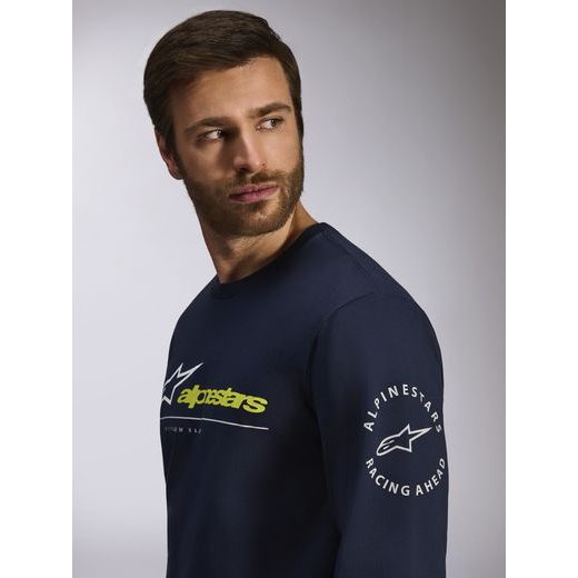 TRIKO MANDALORY CSF DLHÝ RUKÁV, ALPINESTARS (MODRÁ)