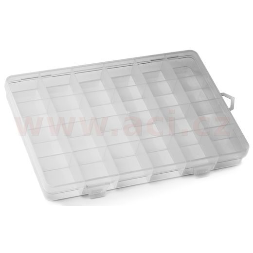 KRABIČKA NA SOUČÁSTKY 193X132X23MM 24 SEKCÍ