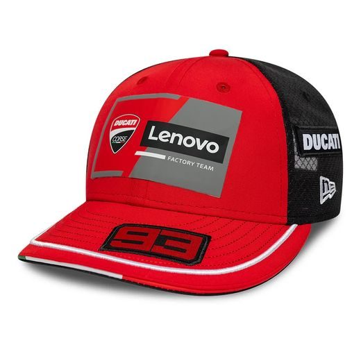 ŠILTOVKA NEW ERA DUCATI LENOVO MARQUEZ 93 (ČIERNA, ČERVENÁ)