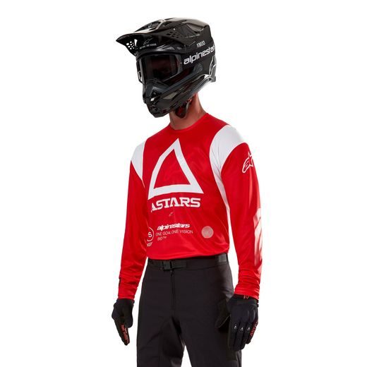 DRES TECHDURA, ALPINESTARS (ČERVENÁ FLUO) 2026