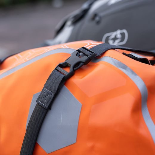 ZAVAZADLOVÉ POPRUHY ATLAS B-CLIP, 2 KS, OXFORD (ŠEDÁ, 26MM X 1,2M)