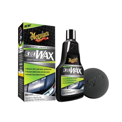MEGUIARS 3V1 WAX - LEŠTENKA S VOSKOM, 473 ML