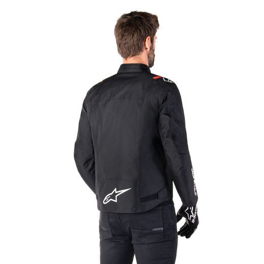 BUNDA T-SPS 2 WATERPROOF, ALPINESTARS (ČERNÁ/BÍLÁ/ČERVENÁ FLUO) 2026