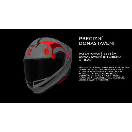 PRILBA S-R7 ZEAL, ALPINESTARS (ŽLTÁ FLUO/ČERNÁ/BÍLÁ) 2026