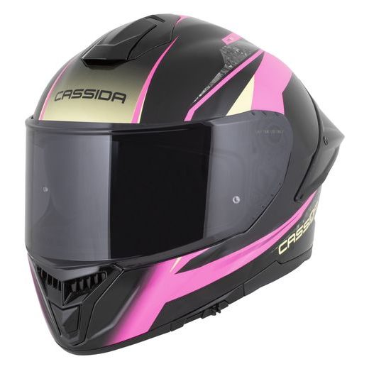 PRILBA INTEGRAL GTS 2.1 MEGA, CASSIDA (ČERNÁ/RŮŽOVÁ/BÍLÁ/VANILKOVÁ) PLEXI S PRÍPRAVOU PRE PINLOCK 2026