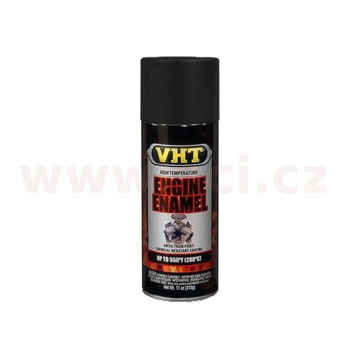 VHT ENGINE ENAMEL BARVA NA MOTORY DO TEPLOTY AŽ 288°C, BARVA: ČERNÁ GM SATIN BLACK