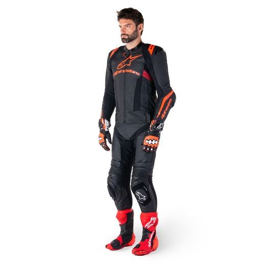 BUNDA MISSILE 3 IGNITION, ALPINESTARS (ČERNÁ/ČERVENÁ FLUO/TMAVĚ ČERVENÁ) 2026
