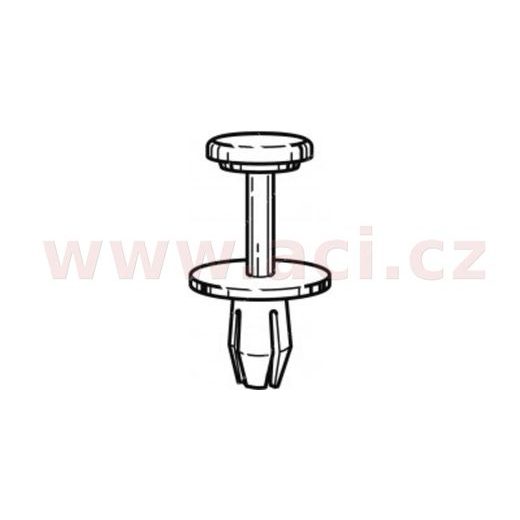 PLASTOVÝ NÝTEK (SADA 10 KS)