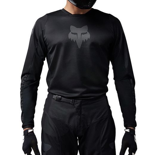 FOX 180 BLACKOUT JERSEY - BLACK
